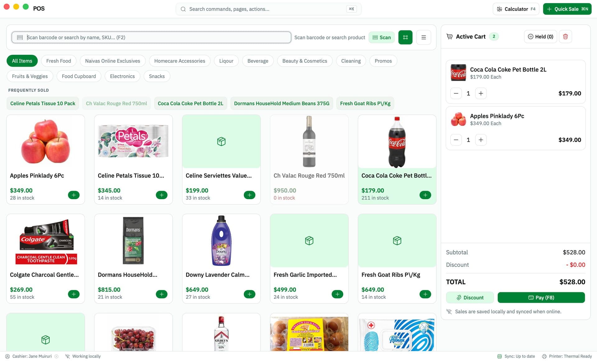 Weza POS — Offline-First Point of Sale