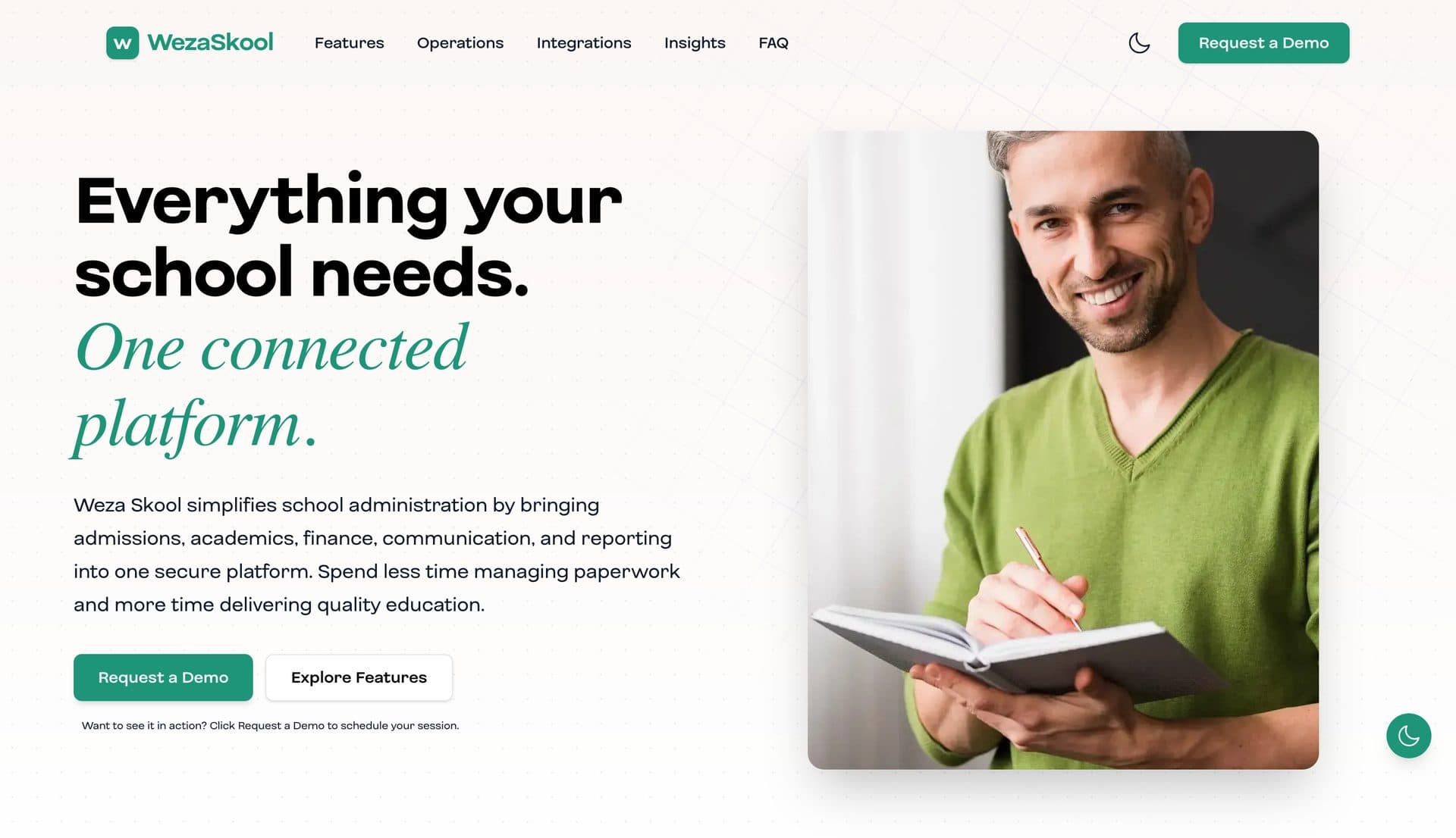 Weza Wezaskool — Complete School Management Platform